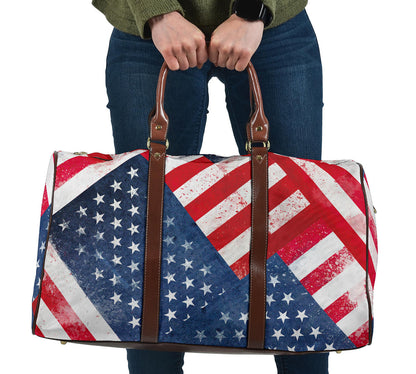 American Flag Bandana Travel Bag
