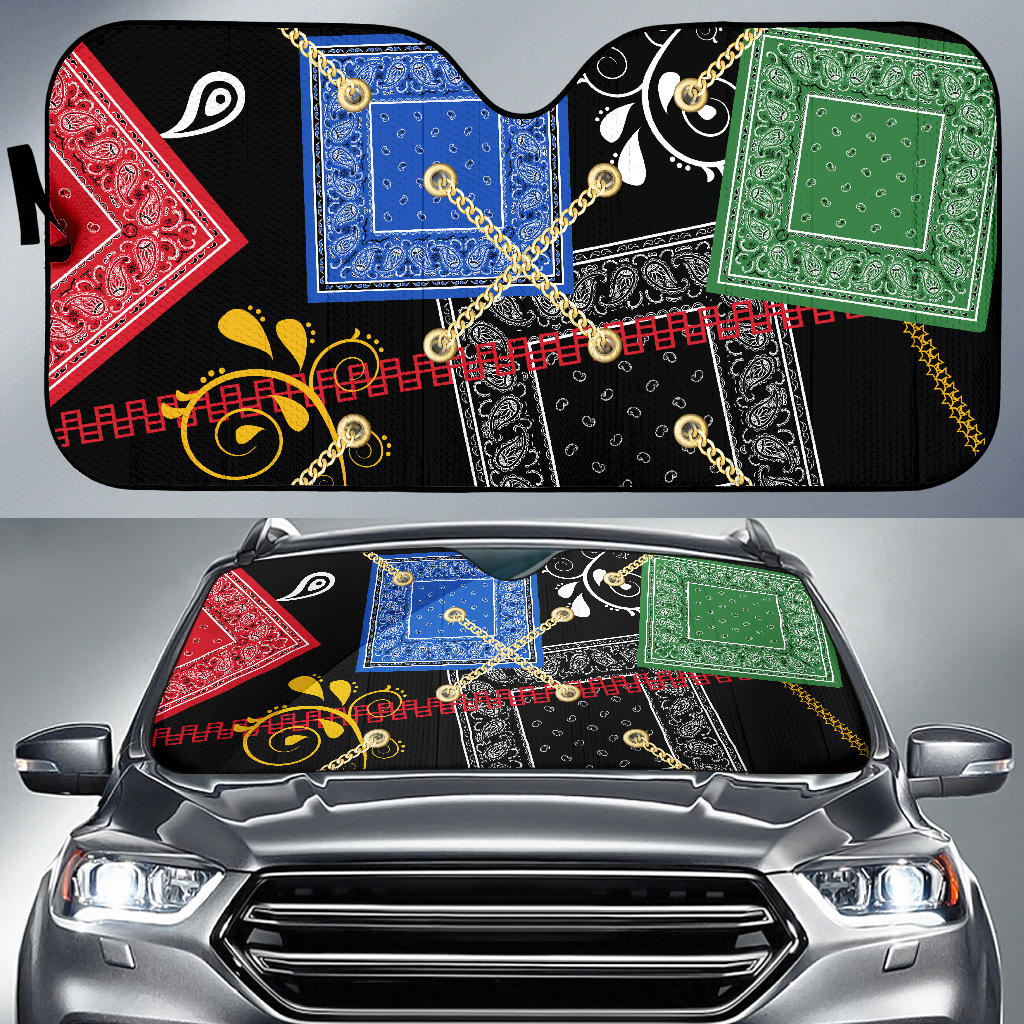 Bandana Car Window Shade