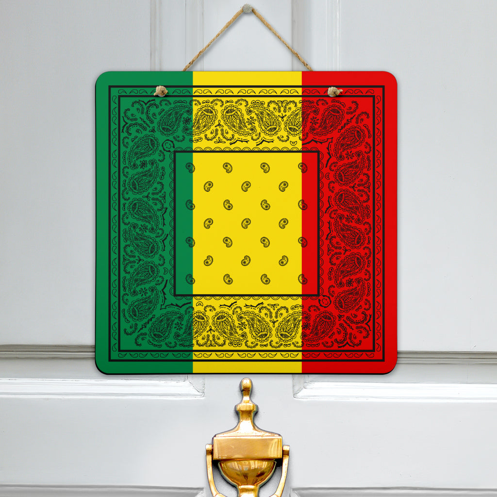 rasta bandana sign