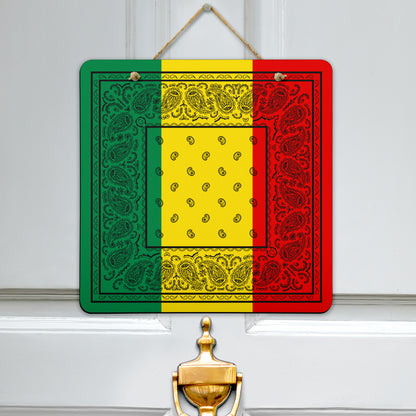 rasta bandana sign