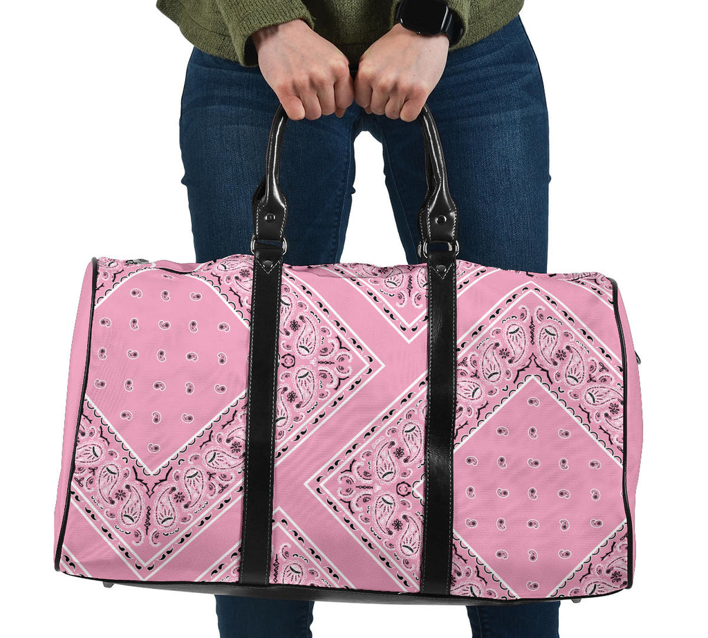 Pink Bandana Travel Bag