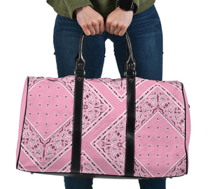 Pink Bandana Travel Bag