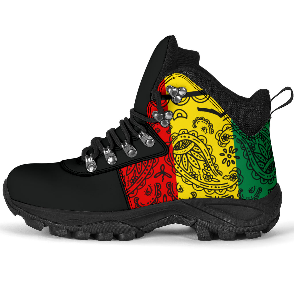 Rasta Bandana Alpine Boots