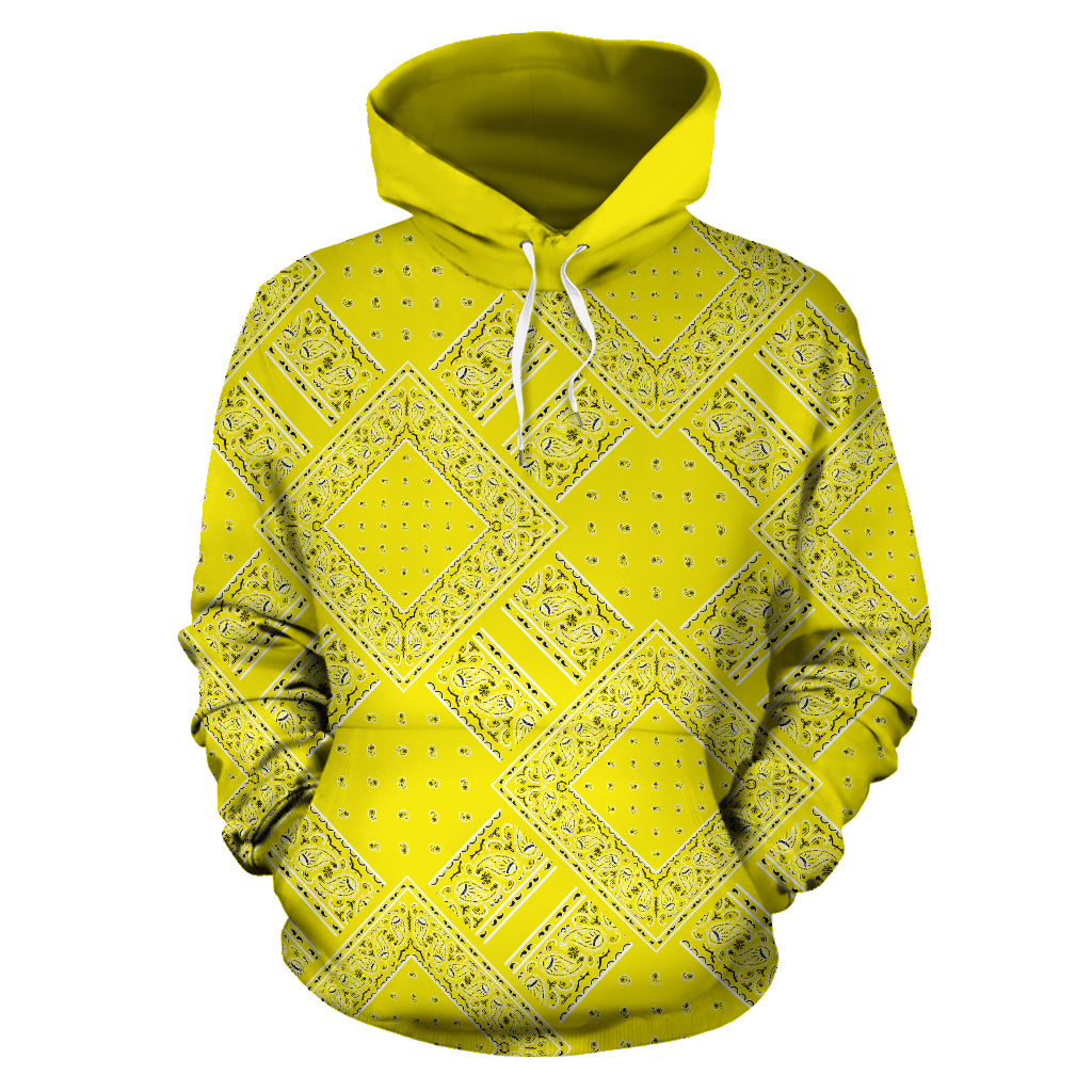 yellow hoodie