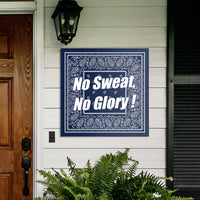 Navy Blue Bandanas Metal Signs