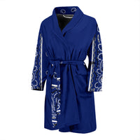 royal blue bandana robe