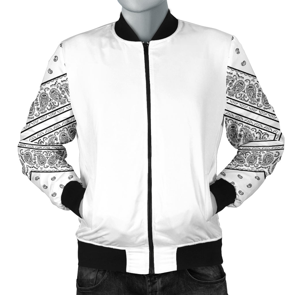 white bandana jacket