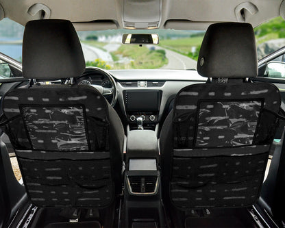 Mud Cloth Pattern Back Seat Organizers