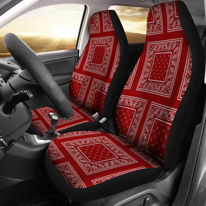 maroon seat covers