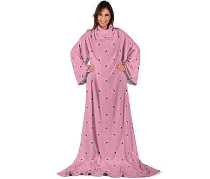 Pink Bandana Monk Blankets