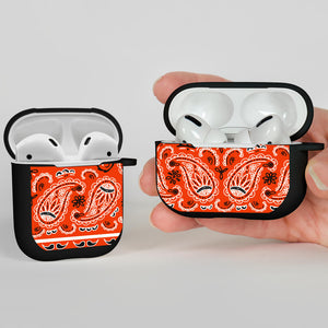 Perfect Orange Bandana AirPod Case Covers