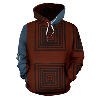 Tranquility All Pullover All Over Print Hoodie