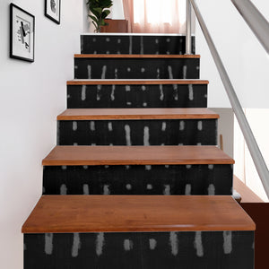 Mud Cloth Tribal Pattern Stair Stickers 6