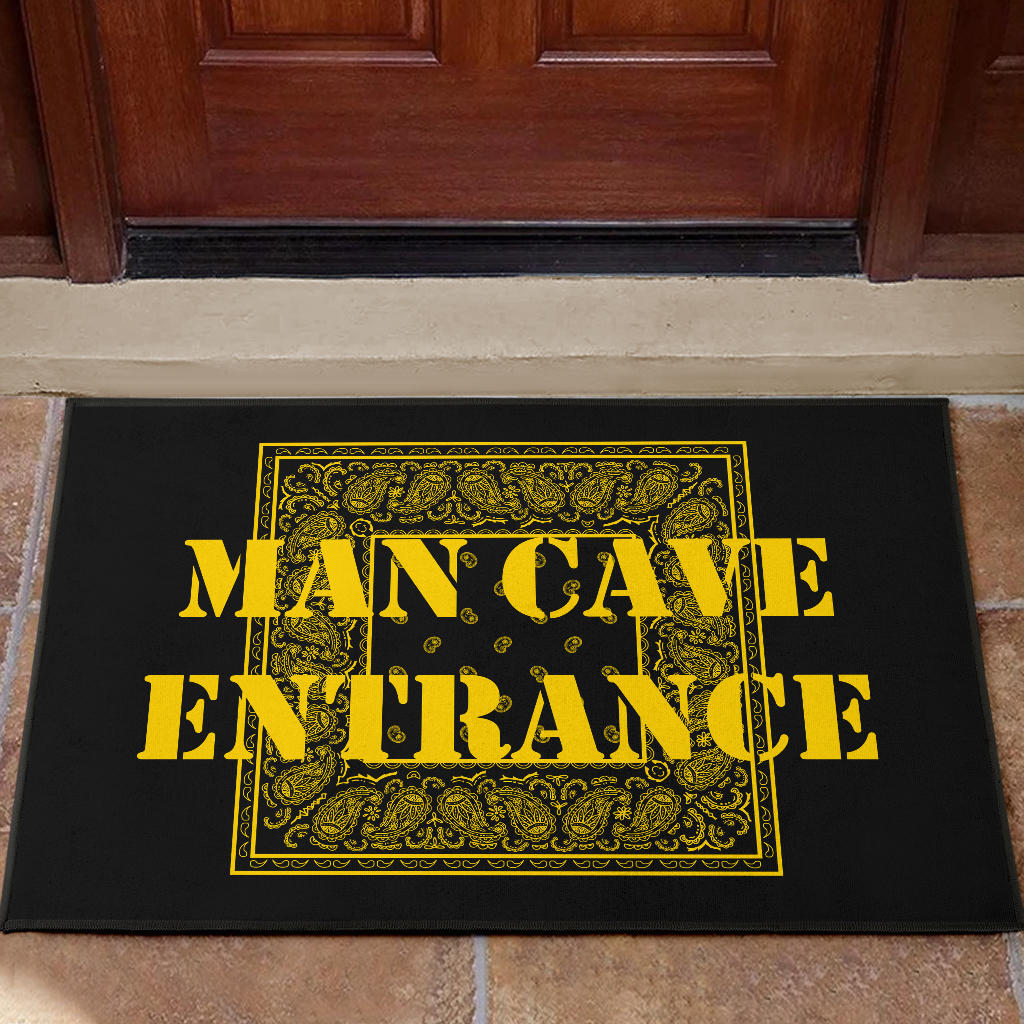 man cave door mat