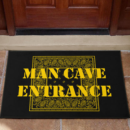 man cave door mat