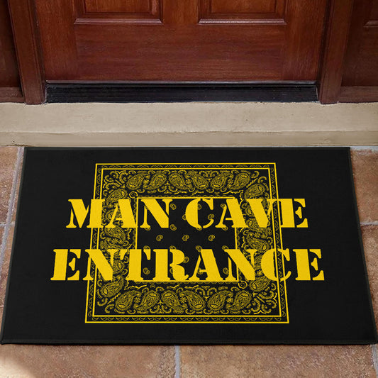 man cave door mat
