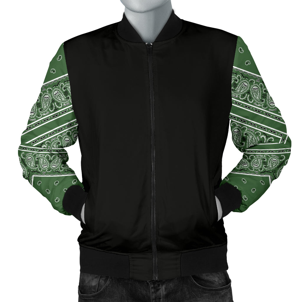 green bandana jacket