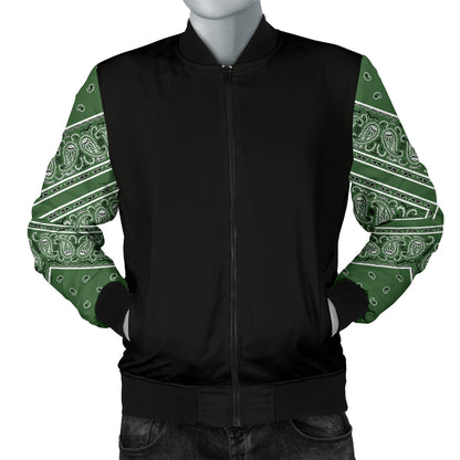 green bandana jacket