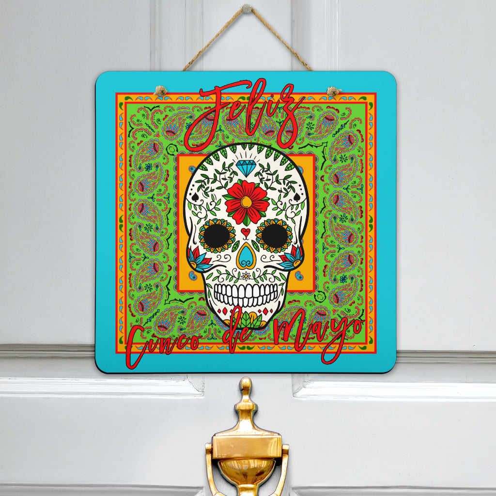 Cinco de Mayo Door Sign