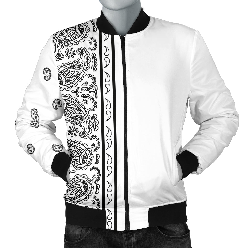 white bandana jacket