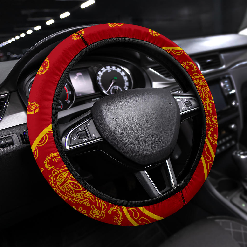 Bandana Seat Belt & Steering Wheel Covers