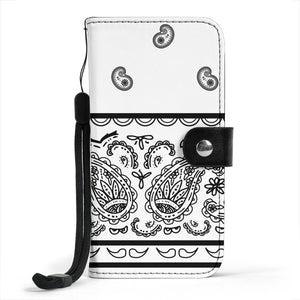 white bandana phone case