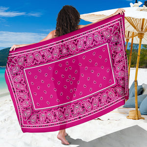 pink bandana sarong
