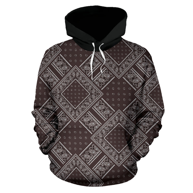 brown pullover hoodie