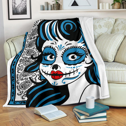 calavera say of dead blanket