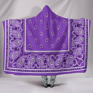 Ultimate Lilac Bandana Hooded Blanket