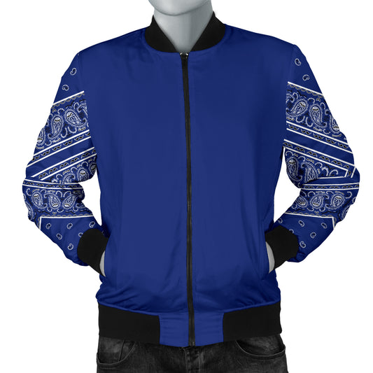 blue bandana jacket