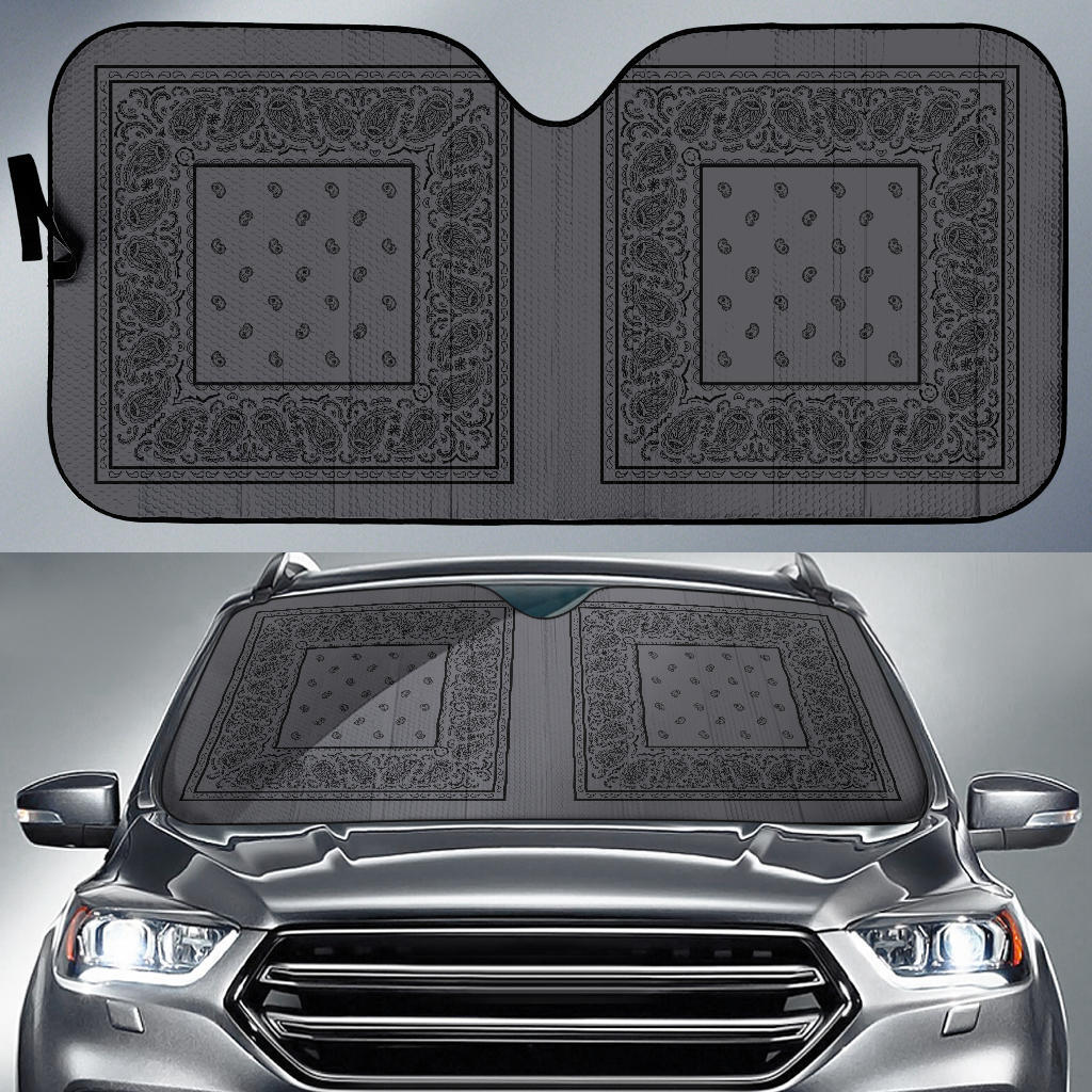 grey with black bandana auto shade