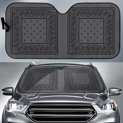 grey with black bandana auto shade