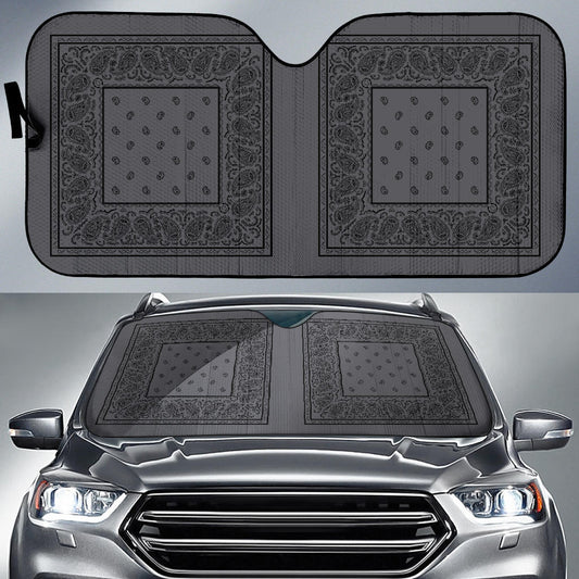 grey with black bandana auto shade