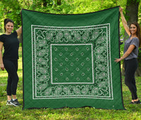 Classic Green Bandana Quilts