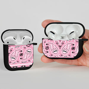 Pink Bandana Bandana AirPod Case Covers