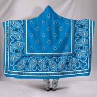 Ultimate Sky Blue Bandana Hooded Blanket
