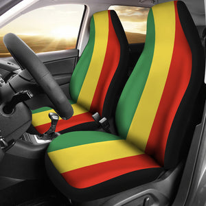 Rasta Bandana Inspired Car Seat Covers