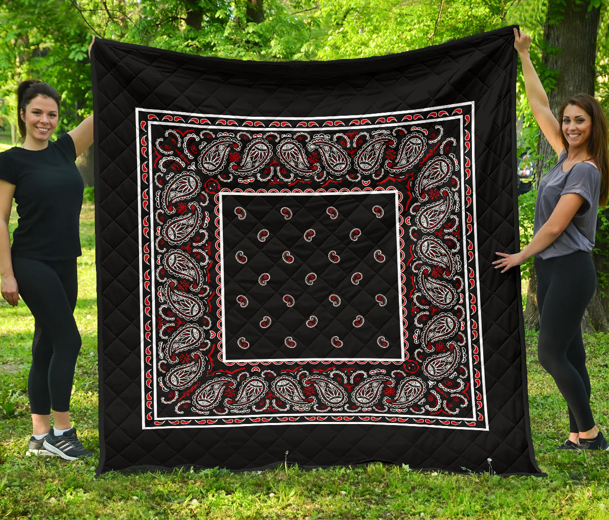 Wicked Black Bandana Quilts