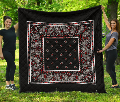 Wicked Black Bandana Quilts