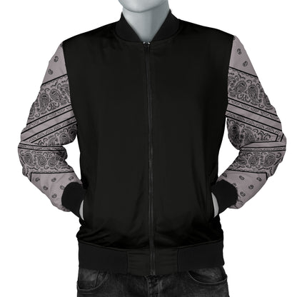 gray bandana jacket