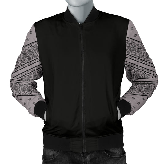 gray bandana jacket