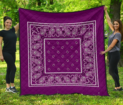 Wild Plum Bandana Quilts