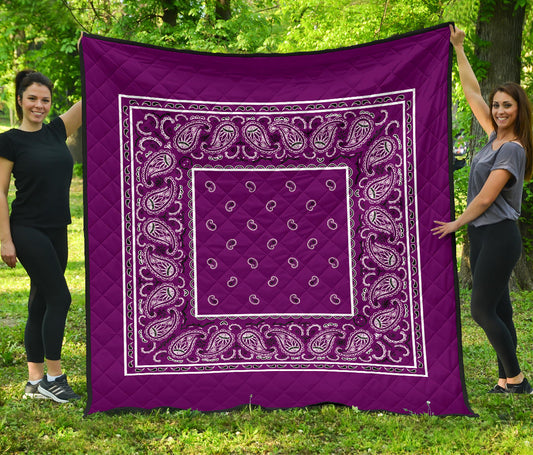 Wild Plum Bandana Quilts