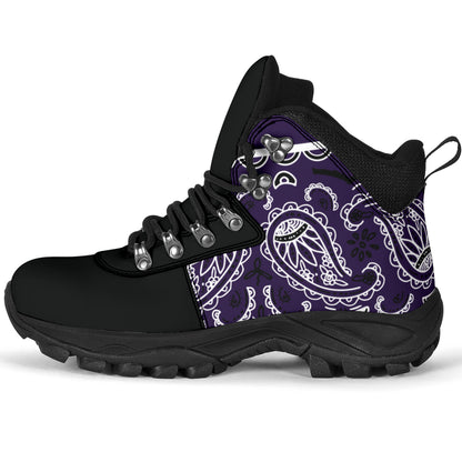 Royal Purple Bandana Alpine Boots