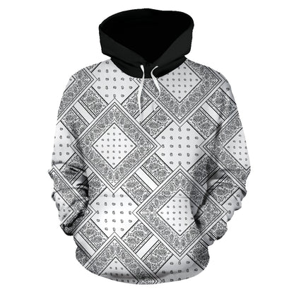white hoodie