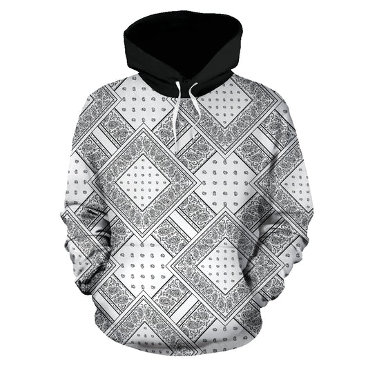white hoodie
