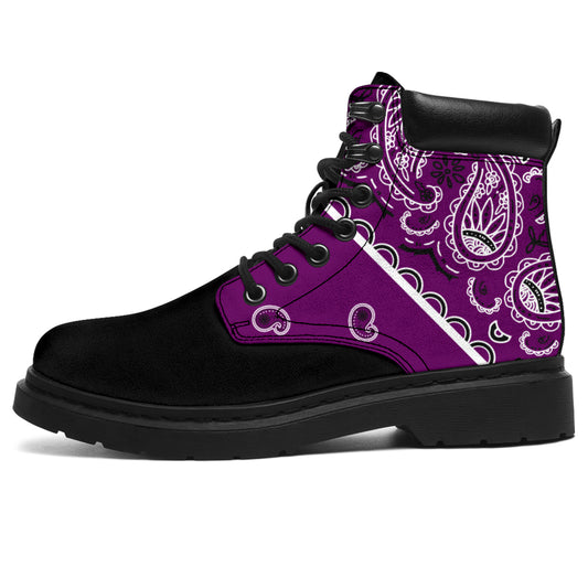 Wild Plum Bandana Blackout All Season Boots