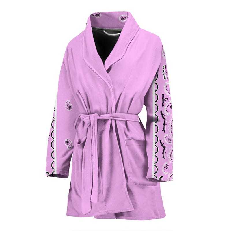 pink bandana robes for women