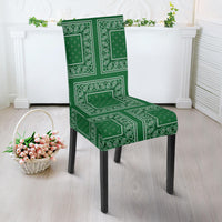 Green Bandana Dining Chair Slipcovers